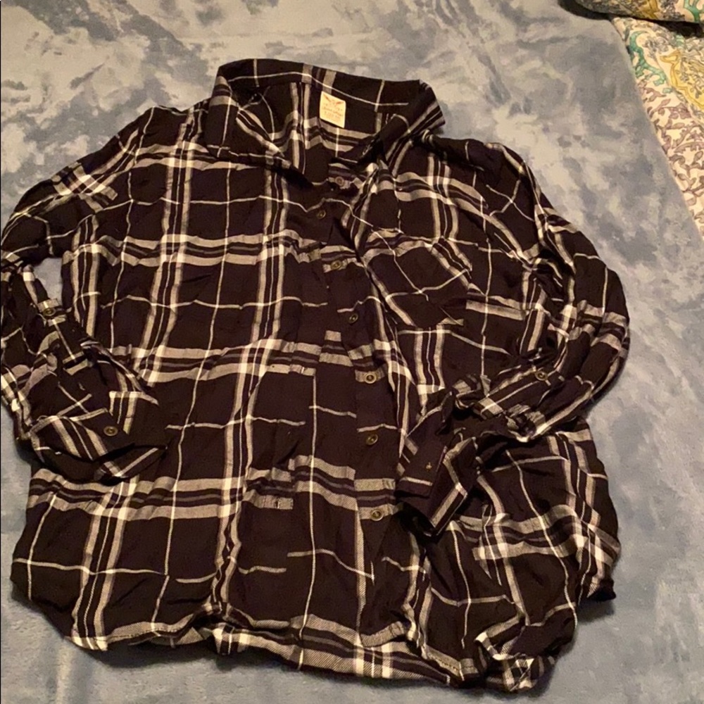 Plaid Button Up